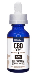 CBDistillery Full Spectrum Pet CBD Oil